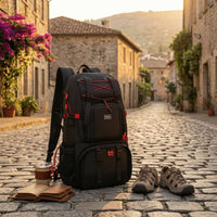 Structured Camera Gear Backpack Padded Photography Backpack Divider Sections Outdoor Camera Bag Buckles and Straps for Photographers
