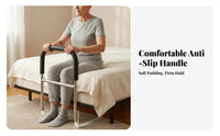 Non-Slip Grip Bed Assist Handle Sturdy Construction Bed Assist Rail Heavy-Duty for Seniors, Elderly Adults, Home Care, Bedroom