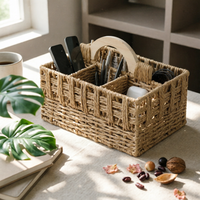 Woven Rope Storage Container Portable Rope Storage Container with Handle
