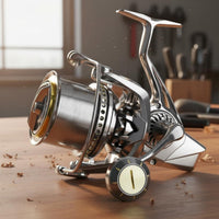 Metal Fishing Reel Foldable Handle Fishing Reel 10+single Bearing Bearings Angling Gear
