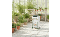 Freestanding Mailbox with Legs Vintage-Style Decorative Mailbox with Stand Upright Post Box for Garden, Porch, Patio