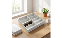 Eyewear Organizer with 8 Compartments Stylish Eyeglass Storage Box Long-Lasting