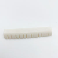 12-String Guitar Nut and Saddle Set, Pure Cow Bone, Guitar Parts