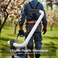 Universal Fit String Trimmer Handle Lightweight Aluminum Alloy Vegetation Eater Handle Attachment Reduces Strain for Landscapers