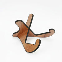 Foldable Wooden Guitar Stand Easy to Carry X Guitar Stand Decorative Music Accessory Long-Lasting for Studio, Stage