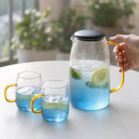 pitcher and drinking glasses set