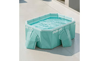 Above-Ground Framed Swimming Pool Freestanding Hard-Sided Simplified-Pool-Setup for Kids, Family, Backyard, Garden, Patio