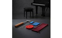 9 Pieces Accurate Piano Tuning Kit Professional Piano Tuning Kit with Storage Bag Long-Lasting Tool Convenient for Pianists