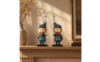 Ancient-Themed Fighter Figurines Tabletop Fighter Figurine Collectible Sculptures with for Collectors, Bookshelf