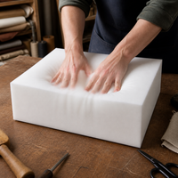 High-Density Sponge Sofa Cushion for Bay Window, 50D-65D Non-Collapsing Foam Pad