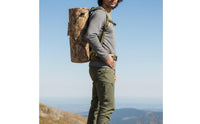 Two Shoulder Straps Breathable Gas Cylinder Backpack Heavy Duty Breathable Gas Bottle Holder Backpack Drawstring Closure Canvas Material for Patients, High Altitude, Outdoor, Travel