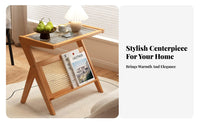 Minimalist design C-Shaped Sofa Table Japanese Aesthetic C-Shaped Tray Table Space-Saving Living Room Furniture Multi-Purpose for Apartment Dwellers, Homeowners, Home Workers, Bedroom, Balcony, Small Spaces