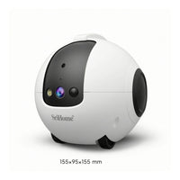 Distant-Controlled Mobile Pet Camera Robot Two-Way Audio Pet Robot with Treat Dispenser Smart for Dog Owners, Home, Indoor