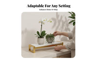Nordic Design Multi-Level Plant Stand Light Luxury Aesthetic Flower Rack Tiered Design Display Shelf Sturdy Construction for Interior Decorators, Apartment Dwellers, Homeowners, Balcony, Living Room, Hallway, Bedroom
