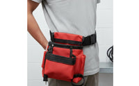 Large Capacity Electrician Tool Belt Pouch Multiple Pockets Multi-Pocket Tool Pouch Heavy Duty Multitool Organizer Easy Reach for Electricians, Maintenance, Worksite