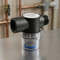 Inline Filter Strainer Mesh Inline Strainer with Transparent Housing for Rv Owners, Water Pumps, Sprinkler Systems