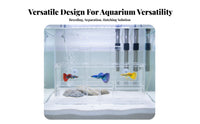 Guppy Breeding Fish Habitat High Clarity Aquatic Creature Hatchery Aquatic Creature Fry Separation Container Good Water