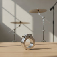 Anti-Slip Drum Stand Clamp with Locking Tab Nonslip Drum Memory Lock Stable Hardware Secure for Drummers