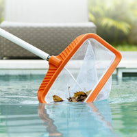 Detachable Handle Deepening Skimmer Net Wide Opening Fine Mesh Pool Net for Water Play Areas