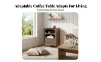 Oval Shape elevateTop rotate Coffee Table Space-Saving Living Room Furniture Modern visual and aesthetics changeable Centerpiece Multi-Functional for Apartment Dwellers, homeowners, telecommuter Workers, Small areas, Lounge Area, Den, Home Office