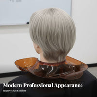 Perm Neck Tray Prevents Dripping Hair Perming Tray Thickened Create Hair Coloring Neck Basin for Hairdressers, Home Users, Barbershop, Beauty School