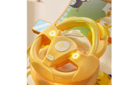 Padded Car Seat Toy with Hanging Toys Interactive Car Seat Toy with Mirror Sensory Hanging Activity Board Colorful for Toddlers