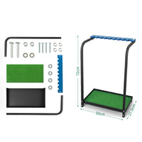 9-Hole Golf Club Rack and Display Stand