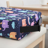 High-Density Foam Toddler Dining Seat Booster Non-Slip Toddler Booster Seat Lightweight Kids Chair Heightening Pad Ergonomic Design for Toddlers