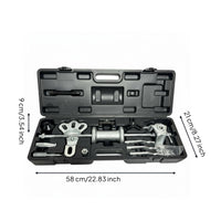 19 Pieces Inner Bearing Puller Multifunction Slide Bearing Remover Wide Application Slide Puller Set for Workshop
