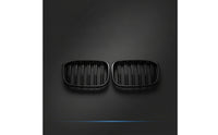 Sporty Gloss Black Kidney Grille Custom Double-Slat Kidney Grille Sturdy Double Bar Grilles Impact-Resistant for Car Enthusiasts