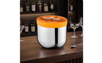 Ice Bucket with Lid Sturdy Stainless Steel Ice Container Storage Box Stylish for Parties