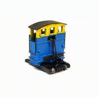Shunting Locomotive Model Black Roof HO Scale Model Railroad Locomotive Die-Cast Metal Frame for Collectors