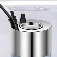 Stainless Steel Casing High-Frequency Atomizer Low Noise Pond Fogger Auto Shut-Stop Fountain Fog Machine for Rockery