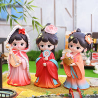 Creative Ancient Style Resin Figurine Decoration for Living Room