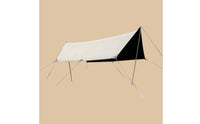 Camping Canopy with Poles Multi-Functional Camping Tarp Easy to Set up Rain Cover for Campers