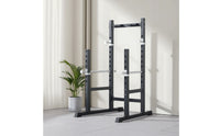 Adjustable Half Rack with Pull-up Bar Strong Squat Rack with Pull-up Bar Stable Squat Stand Industrial for Weightlifters
