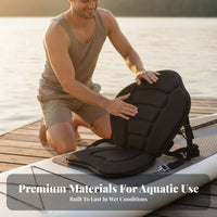 Stand-up Paddleboard Seat Padded Spine Support Paddle Board Seat Detachable Stand-up Paddleboard Backrest Foldable Design