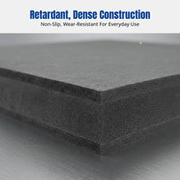 Drum Soundproof Mat, Impact Absorbing Anti-Vibration Pad, High Density Noise Reduction for Keyboard Instruments, Subwoofers