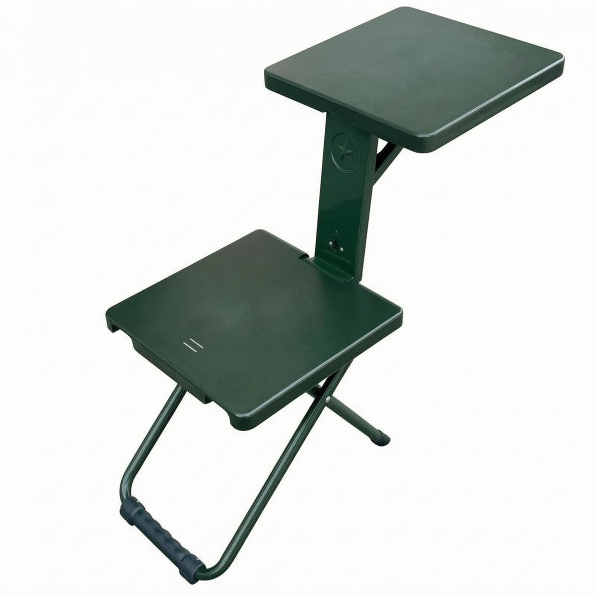 Folding Writing Chair Foldable Portable Desk Chair Metal Frame Mobile Seating for Transport