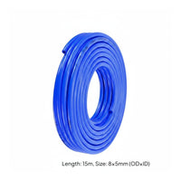 3-Layer Construction Reinforced PU Air Hose Explosion Proof High Pressure Air Hose Anti-Freeze Braided Pneumatic Tubing Kink Resistant for Industrial, Garage, Workshop