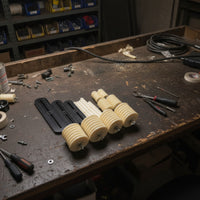 4 Pieces Armature Winding Coil Form Slotted Electric Motor Winding Form Rigid for Workshop