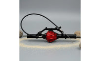 Wireless Controllable 1/10 Scale Crawler Axle Set Upgrade Part RC Car Differential Lock Axles for Rock Crawling, Away-Road