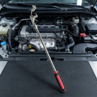 Wrench with Rubber Handle Maximum Leverage Wrench Extension Tool Nongrip-Enhanced Leverage Amplifier Bar for Mechanics, Home Handymen