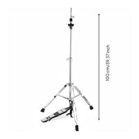 Sturdy Hi-Hat Stand Portable Hi Hat Stand Easy to Use Drum Hardware for Beginners