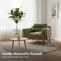 L-Shaped Sectional High spinerest Sofa sturdy Wood Frame Couch for Apartment Dwellers, Homeowners, Small Apartments, Lounge Area