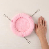 Tip Resistant Hammock and Hamster Hammock, Soft Bird Nest for Cage, Hanging Extra Large Bed for Parrots and Small Birds, 20 cm Diameter