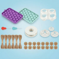 Fruit Soap Making Kit Reusable Soap Making Kit Non for Crafters, Beginners
