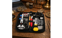 Watch Repair Tool Kit with Case Compact Watch Repair Kit Portable for Beginners