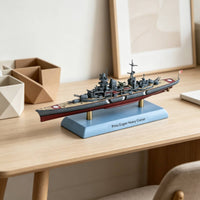 1:1000 Scale Ship Model Ready to Display Historic Cruiser Model Painted Warship Miniature for Collectors