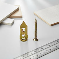 4 Pieces Drywall Anchor Rustproof Expansion Screw High Carbon Steel Metal Drywall Plug for Wood Board, Ceiling